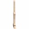Ekena Millwork Richland Smooth Timber Gable Bracket, Douglas Fir, 96"W x 60"H x 3 1/2"D x 5 1/2"F, 15/12 Pitch GBW096X60X0406RIC00SDF - alternate 4